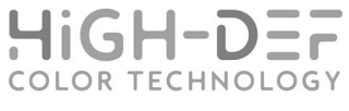 HIGH-DEF COLOR TECHNOLOGY logo