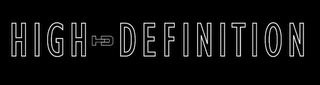 HIGH DEFINITION logo
