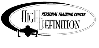 HIGH DEFINITION PERSONAL TRAINING CENTER logo