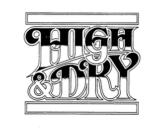 HIGH & DRY logo