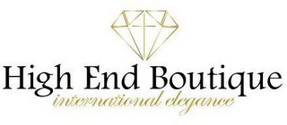 HIGH END BOUTIQUE INTERNATIONAL ELEGANCE logo