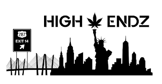 HIGH ENDZ 287 EXIT 14 logo