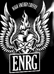 HIGH ENERGY COFFEE ENRG logo