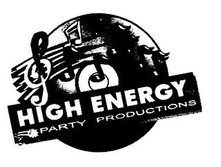 HIGH ENERGY PARTY PRODUCTIONS logo