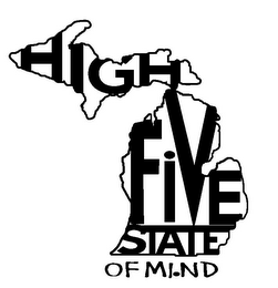 HIGH FIVE STATE OF MI.ND logo