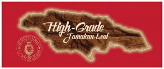 HIGH-GRADE JAMAICAN LEAF PRODUCT OF JAMAICA logo