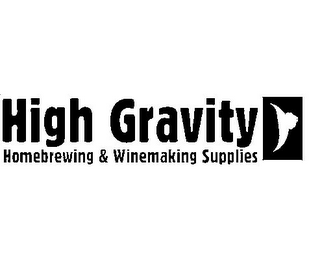 HIGH GRAVITY HOMEBREWING & WINEMAKING SUPPLIES logo