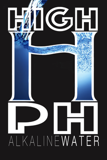 HIGH H PH ALKALINE WATER logo