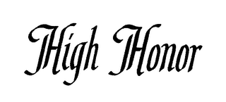 HIGH HONOR logo