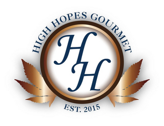 HIGH HOPES GOURMET HH EST. 2015 logo