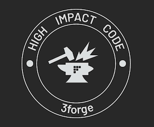 HIGH IMPACT CODE 3FORGE logo