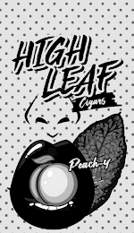 HIGH LEAF CIGARS PEACH-Y logo