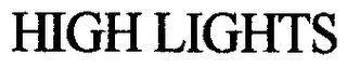 HIGH LIGHTS logo