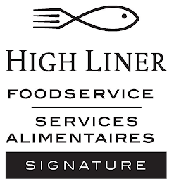 HIGH LINER FOODSERVICE SERVICES ALIMENTAIRES SIGNATURE logo
