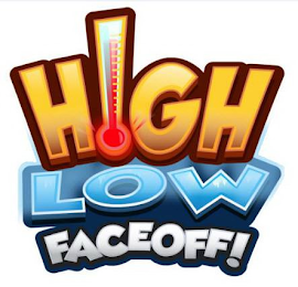 "HIGH LOW FACEOFF!" logo