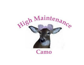 HIGH MAINTENANCE CAMO logo