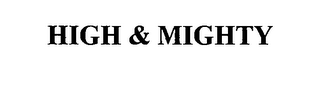 HIGH & MIGHTY logo