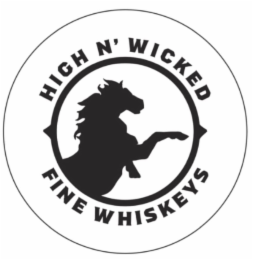 HIGH N' WICKED FINE WHISKEYS logo