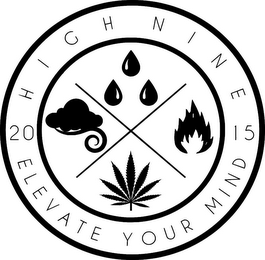 HIGH NINE 2015 ELEVATE YOUR MIND logo