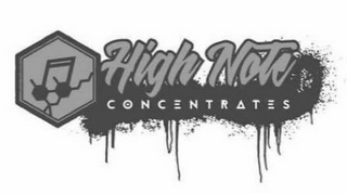 HIGH NOTE CONCENTRATES logo