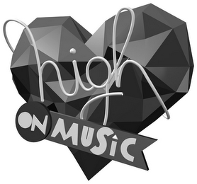 HIGH ON MUSIC logo