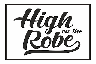 HIGH ON THE ROBE logo