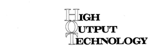 HIGH OUTPUT TECHNOLOGY logo