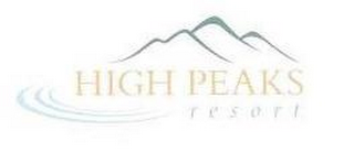 HIGH PEAKS RESORT logo