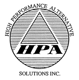 HIGH PERFORMANCE ALTERNATIVE SOLUTIONS INC. HPA logo