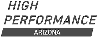 HIGH PERFORMANCE ARIZONA logo