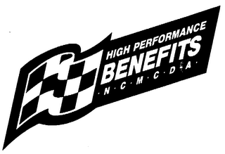 HIGH PERFORMANCE BENEFITS N-C-M-C-D-A logo