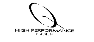 HIGH PERFORMANCE GOLF logo