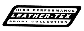 HIGH PERFORMANCE LEATHER-TEX SPORT COLLECTION logo