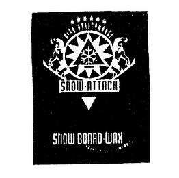 HIGH PERFORMANCE SNOW ATTACK SNOW BOARD WAX CREATED BY HOLMENKOL logo