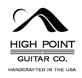 HIGH POINT GUITAR CO. HANDCRAFTED IN THE USA logo