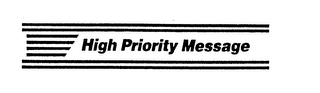 HIGH PRIORITY MESSAGE logo