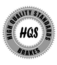 HIGH QUALITY STANDARDS HQS BRAKES logo