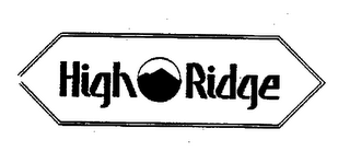 HIGH RIDGE logo