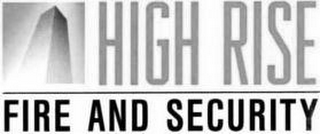 HIGH RISE FIRE AND SECURITY logo