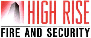 HIGH RISE FIRE AND SECURITY logo