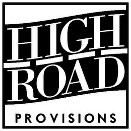 HIGH ROAD PROVISIONS logo