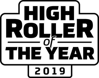 HIGH ROLLER OF THE YEAR 2019 logo