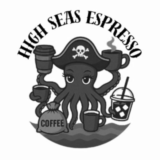 HIGH SEAS ESPRESSO COFFEE logo