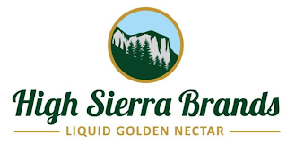 HIGH SIERRA BRANDS LIQUID GOLDEN NECTAR logo