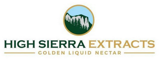 HIGH SIERRA EXTRACTS GOLDEN LIQUID NECTAR logo