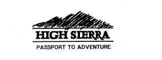 HIGH SIERRA PASSPORT TO ADVENTURE logo