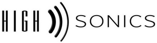 HIGH SONICS logo
