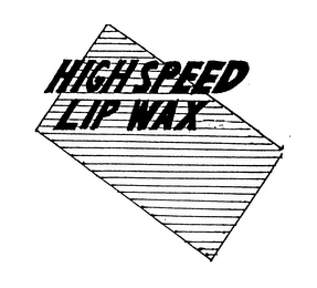 HIGH SPEED LIP WAX logo