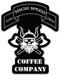 HIGH SPEED LOW DRAG COFFEE COMPANY logo
