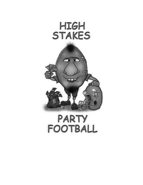 HIGH STAKES PARTY FOOTBALL logo